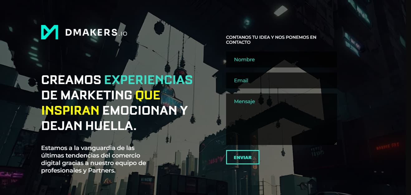 Preview de DMAKERS.IO